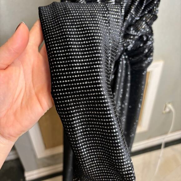 NWT Patbo Strass Velvet Tie-Front Jumpsuit - Picture 9 of 12